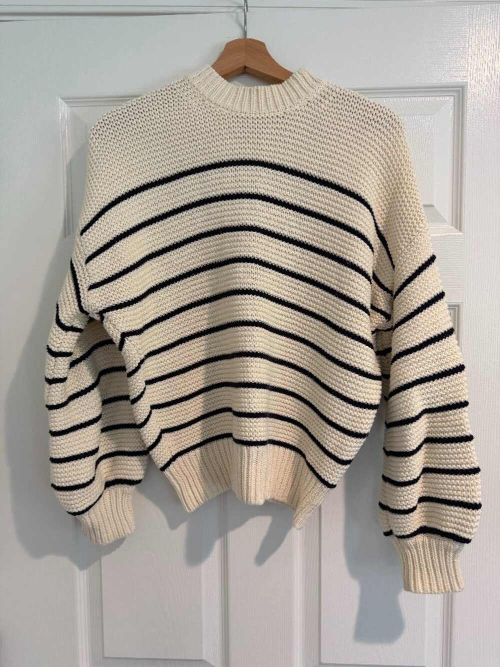 Alex Mill - Striped Cotton Sweater, Sm